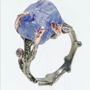Element of Air Sapphire Ring